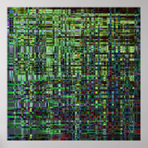 Stadt-Gitter Posterdruck