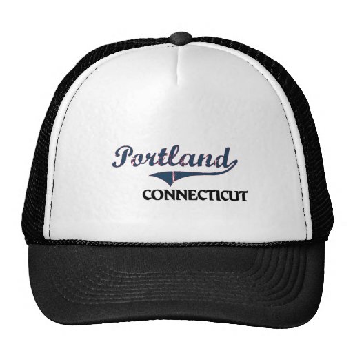 Stadt-Klassiker Portlands Connecticut Retrokultmützen