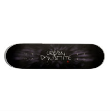 STÄDTISCHER DYNAMIT Skateboard "SCHMUTZ" Druck Personalisiertes Skateboard