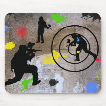 Städtischer GuerillaPaintball Mousepads