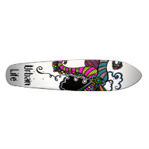 Städtisches Leben Individuelles Skateboard