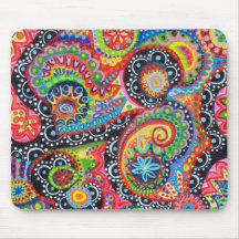 Stammes- abstraktes mousepad