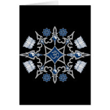 Stammes- buddhistische Symbole Karten