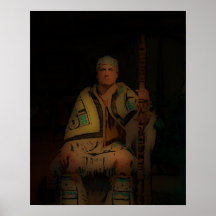 'Stammes- Elder Plakat