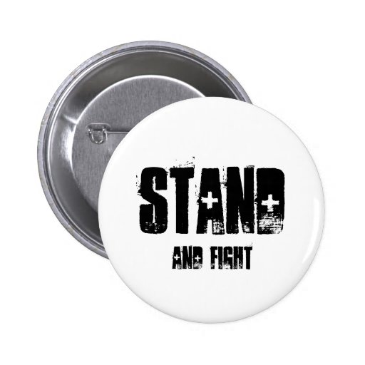STAND UND KAMPF BUTTON