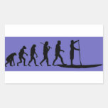 Standup Paddleboarding Evolution Sticker