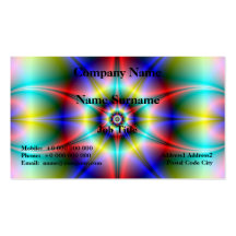 Star Halo Card Business Card