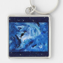 "Starfield" CricketDiane Kunst u. Entwurf Schlüsselbänder