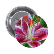 Stargazerlilie Anstecknadel