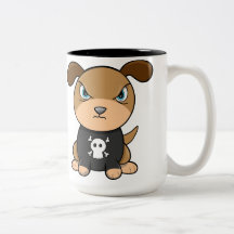 Starker Hündchen-Becher Kaffeehaferl