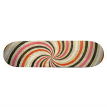 Starker Retro gewundener Sunbeam-Strahln-Strudel-E Individuelles Skateboard