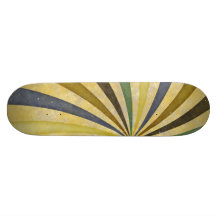 Starker Retro gewundener Sunbeam-Strahln-Strudel-E Individuelles Deck