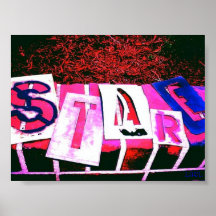 Starren Posterdrucke