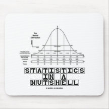Statistiken in kurzen Worten (Notfall-Spickzettel) Mousepad