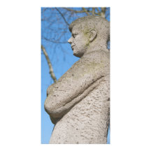 Statue of John F. Kennedy in Bonn Photo Card Template