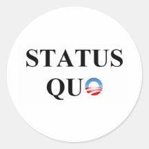 STATUS QUO AUFKLEBER
