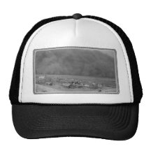 Staubsturm in Approching Rolla Kansas im Jahre 193 Trucker Caps
