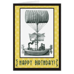 Steampunk alles Gute zum Geburtstag Grußkarten