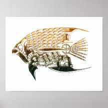 Steampunk Fischplakate