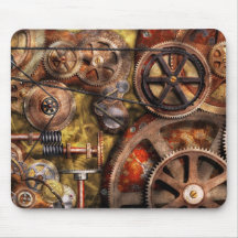 Steampunk - Gänge - innere Funktionen Mauspad