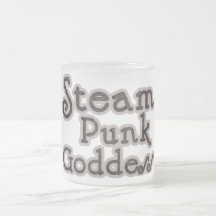 Steampunk Göttin Kaffeetasse