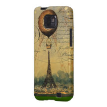 Steampunk Heißluft-Ballon-Eiffelturm Galaxy SII Hüllen