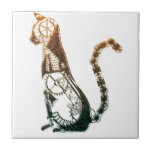 Steampunk Katzenfliese