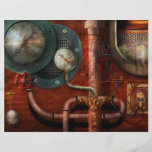 Steampunk - Kontrollen Flyerdesign