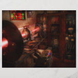 Steampunk - photonisches Experimentieren Bedruckte Flyer