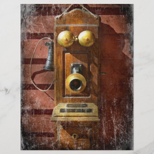 Steampunk - Telefon Phace Individuelle Flyer
