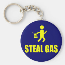 Stehlen Sie Gas Schlüsselanhänger