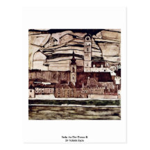 Stein ein Der Donau II durch Schiele Egon Postkarten