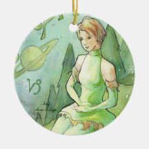 Steinbock Weihnachtsornament
