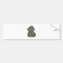 Steinkopf stone head autoaufkleber