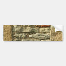 Steinwand-Bild Autoaufkleber