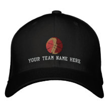 Stellen Sie Ihre eigene Basketball-Kappe her Bestickte Baseballkappen