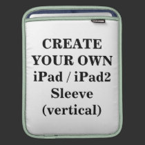 Stellen Sie Ihre eigene Hülse iPad/iPad2 her (vert ipad sleeves