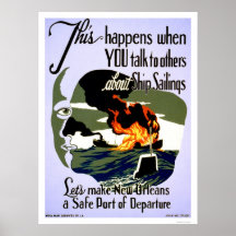 Stellen Sie New- Orleanssafe WPA 1943 her Plakat