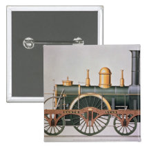 Stephensons "Nordstern-" Dampf-Motor, 1837 Buttons