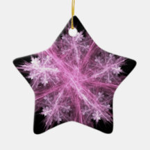 Stern-und Schneeflocke-Baum-Verzierung Weihnachtsbaum Ornamente