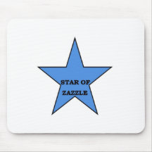 Stern von Zazzle Mauspads