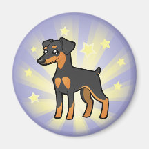 Stern-Zwergpinscher /Manchester Terrier Magnets