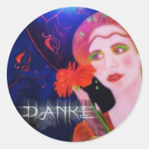 Sticker `` Danke´´