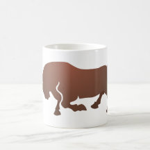 Stier bull teetassen