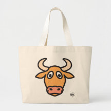 Stier Leinentaschen
