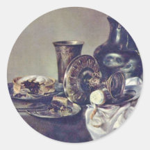 Stillleben durch Heda, Willem Claesz. (Beste Quali Sticker