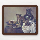 Stillleben durch Heda, Willem Claesz. (Beste Quali Mauspad