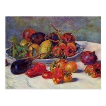 Stillleben mit Frucht - Pierre-Auguste Renoir Postkarten