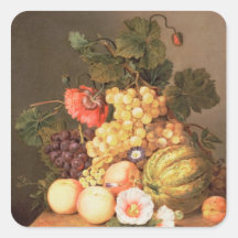 Stillleben mit Frucht Sticker