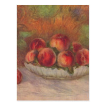 Stillleben mit Früchten - Pierre-Auguste Renoir Postkarte